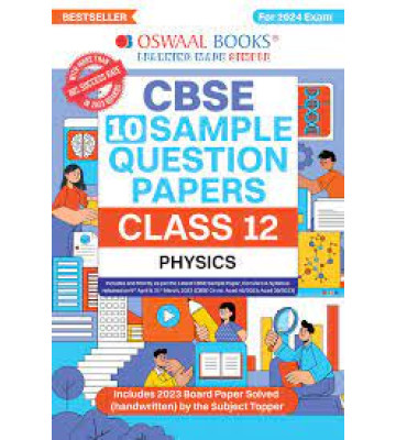 CBSE Sample Question Papers Class 12 Physics Book (For Board Exams 2024)